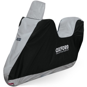 Oxford prekrivač za skutere s vizirom i kuferom